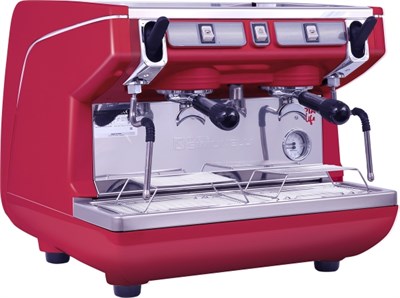 Кофемашина рожковая полуавтомат Nuova Simonelli Appia Life Compact 2Gr S 220V red+economizer+high groups 79117 - фото 5496437
