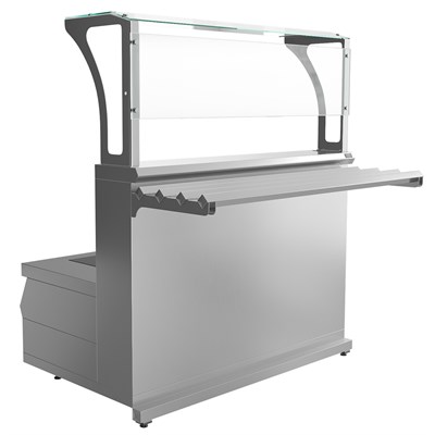 Мармит первых блюд 2-конфорочный индукционный Luxstahl МПИ (С)-1200 Premium (нерж.) 79201 - фото 5496567