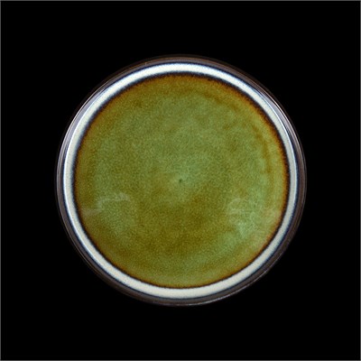ТАРЕЛКА мелкая 8,5 223мм, синий+зеленый "Corone Verde" [HL482490]" 79229 - фото 5496613