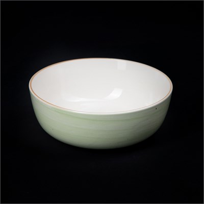 Салатник 165 мм 900 мл зеленый «Corone Natura» [HL248660E] 79275 - фото 5496690