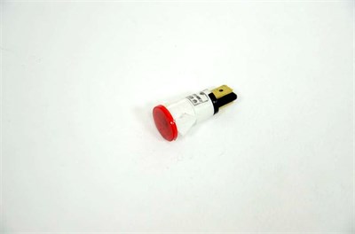 Лампа сигнальная красная (120000006630) плиты ЭП, ШЖ, мармитов, 0302036 79452 - фото 5496980