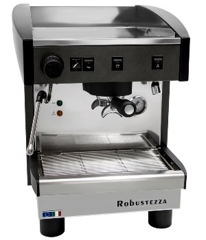 КОФЕМАШИНА ПОЛУАВТОМАТ ROBUSTEZZA ST1M/ ЧЕРНАЯ+ВЫСОКАЯ ГРУППА 1Ф 83229 - фото 5502817
