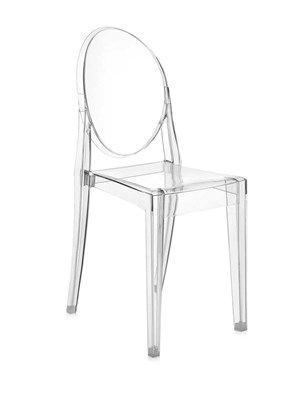 Стул пластиковый «Victoria Ghost New» с жестким сиденьем 83725 - фото 5503562
