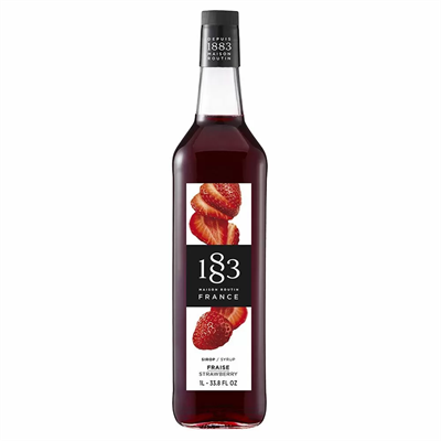 Сироп 1883 Maison Routin Клубника (Strawberry), 1 литр 83961 - фото 5503984