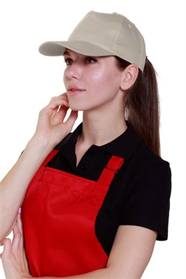 Бейсболка бежевая 84068 - фото 5504151