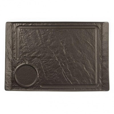 Блюдо для стейка 35*24*2,2 см, Black Star [81223126] 84296 - фото 5504497