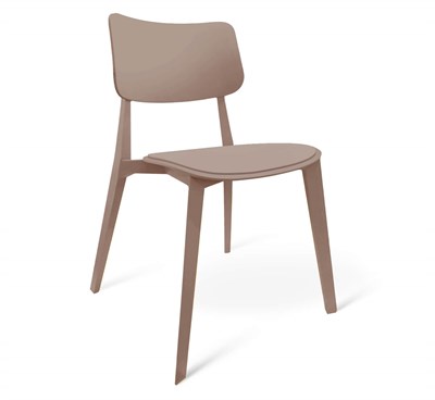 Стул пластиковый SHT-S110-Р с жестким сиденьем 84968 - фото 5505542