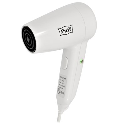 Фен для волос PUFF-1300, белый, 1.3 кВт (1405.022) 85149 - фото 5505818