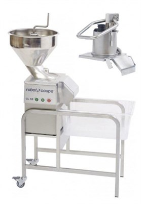 ОВОЩЕРЕЗКА ROBOT COUPE CL55 2 ВОРОНКИ 3Ф. (95575) 85271 - фото 5506021