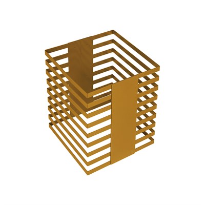 Подставка-куб фуршетная 300х300х380 мм золото Luxstahl 85548 - фото 5506443
