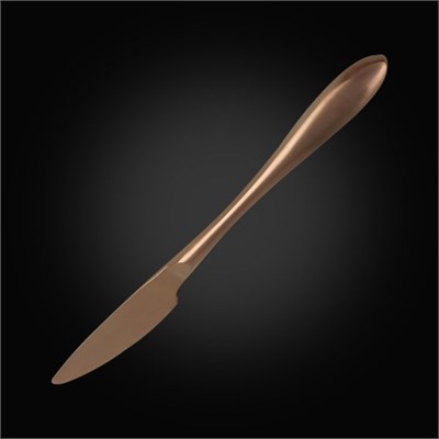 Нож столовый 23,5 см матовая медь PVD Alessi-Copper [81280005] 86111 - фото 5507336