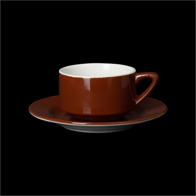 КОФЕЙНАЯ ПАРА 190мл, коричневый Corone Gusto" [7921/7922]" 86913 - фото 5508604