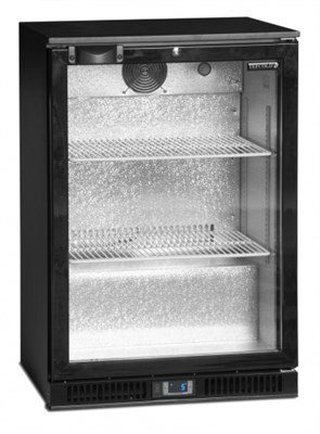 Шкаф холодильный со стеклом TEFCOLD DB126H барный черный 88219 - фото 5510740