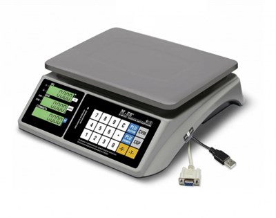 ВЕСЫ торговые Mertech 328 AC-6.1 TOUCH-M LCD RS232 и USB 88895 - фото 5511876