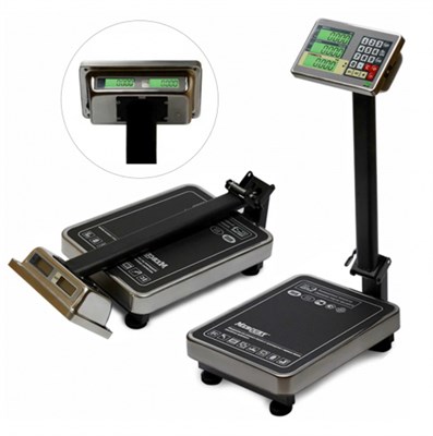 ВЕСЫ торговые Mertech 335 ACLP-300.50/100 TURTLE с расчетом стоимости LCD 88915 - фото 5511903