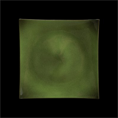 ТАРЕЛКА квадратная 12'' 305мм, зеленый Corone Cocorita" [XSY2180]" 89253 - фото 5512452