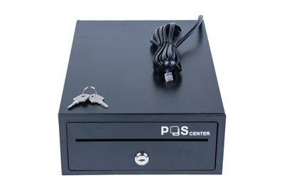 Денежный ящик POScenter Compact 205x300x90 распайка для  ШТРИХ-М", черный" 89615 - фото 5513048