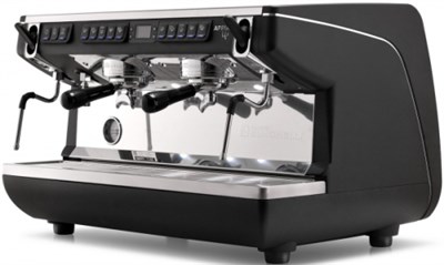Кофемашина рожковая автомат Nuova Simonelli APPIA life XT 2gr 220V black+high groups+ economizer + PID 89754 - фото 5513274