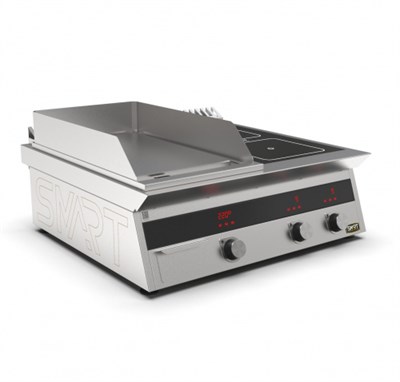 Плита индукционная комбо K74-3PKN SMART INDUCTION с зоной  гриля 90791 - фото 5514980