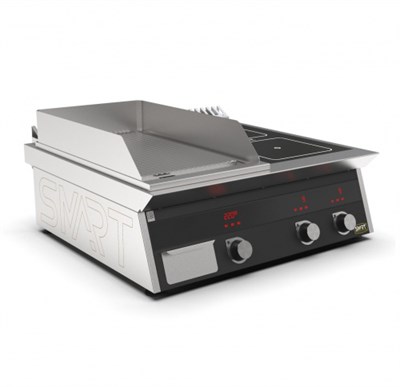 Плита индукционная комбо K94-3RKB SMART INDUCTION с зоной гриля 90804 - фото 5515000