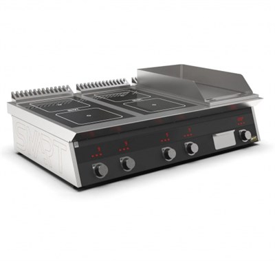 Плита индукционная комбо K76-3KPB SMART INDUCTION 90883 - фото 5515127
