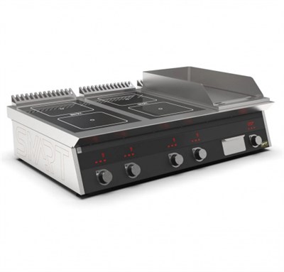 Плита индукционная комбо K96-5KPB SMART INDUCTION 90893 - фото 5515143