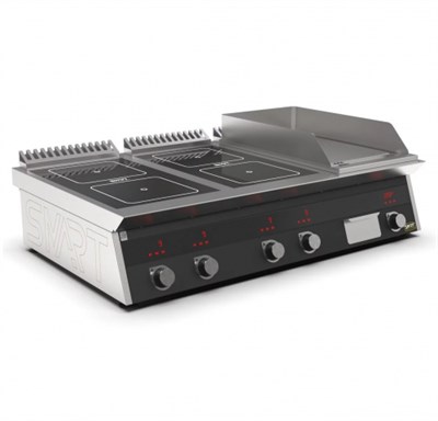 Плита индукционная комбо K76-5KRB SMART INDUCTION 90903 - фото 5515159