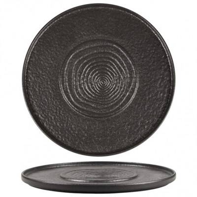 Блюдо круглое d 30 см h2 см Black Raw Stellar P.L. Proff Cuisine [81223481] 91589 - фото 5516260