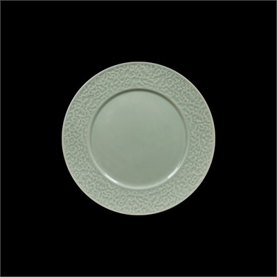 ТАРЕЛКА мелкая с бортами 8,25 210мм, зеленый "Corone Nori" [LQ-QK15290-GRE]" 91609 - фото 5516298