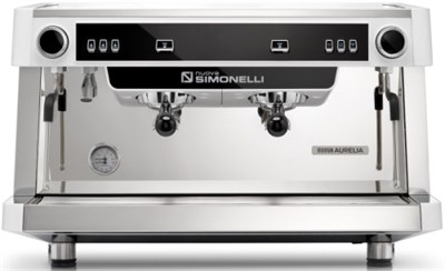 Кофемашина рожковая полуавтомат Nuova Simonelli NUOVA AURELIA SEM 2Gr S 220V white+high groups+Group Display+Double wall steam wand+Led 92987 - фото 5518521