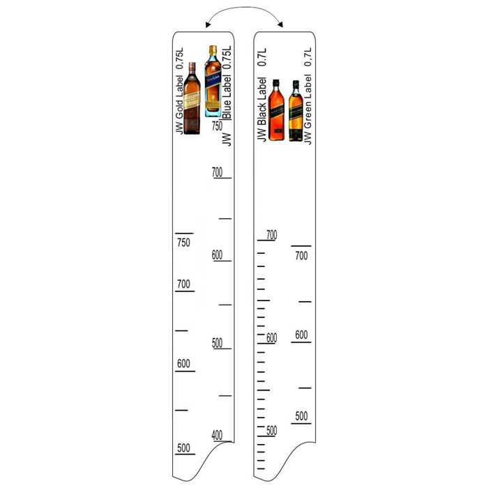 Барная линейка Johnnie Walker Black/Green (700мл) /Gold / Blue (750мл), P.L. Proff Cuisine 12044 - фото 5835