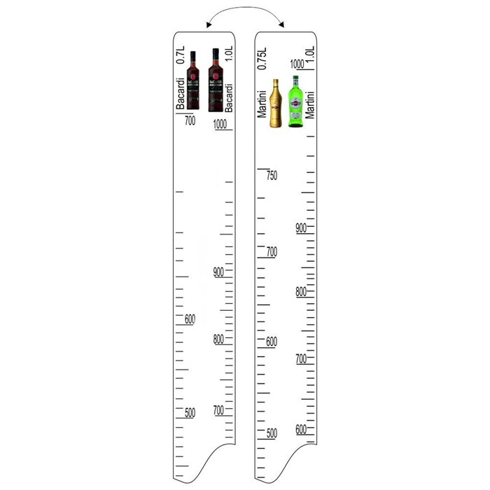 Барная линейка Martini (750мл/1л) / Bacardi (700мл/1л) 12051 - фото 5842