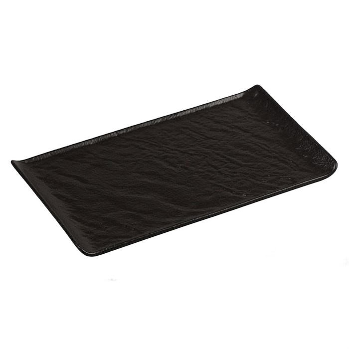 Блюдо для подачи  Black Raw Steller 26*15*1,6 см, P.L. Proff Cuisine 12769 - фото 6116