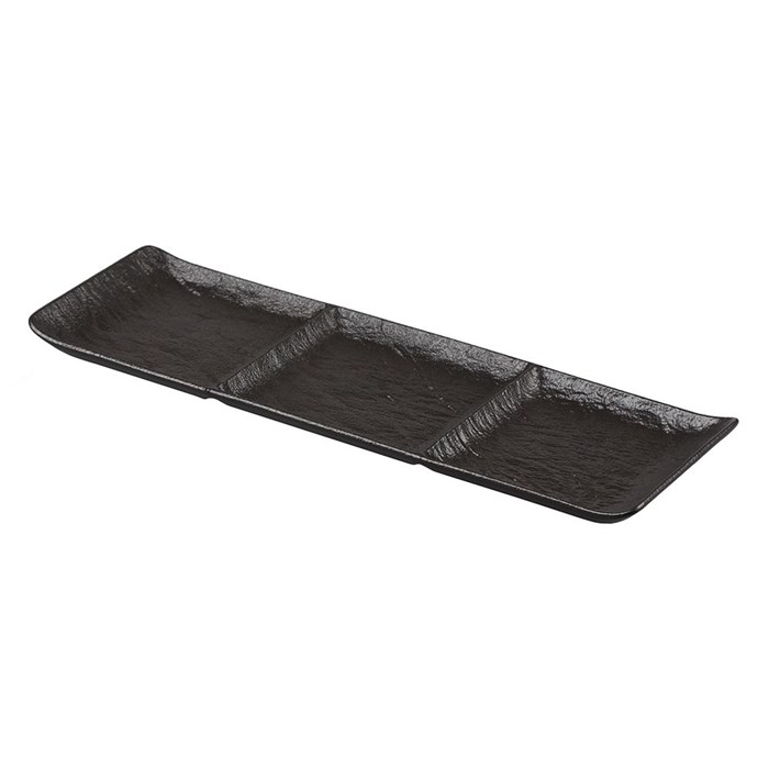 Блюдо для подачи  Black Raw Steller 40*13*2,8 см, P.L. Proff Cuisine 12787 - фото 6134