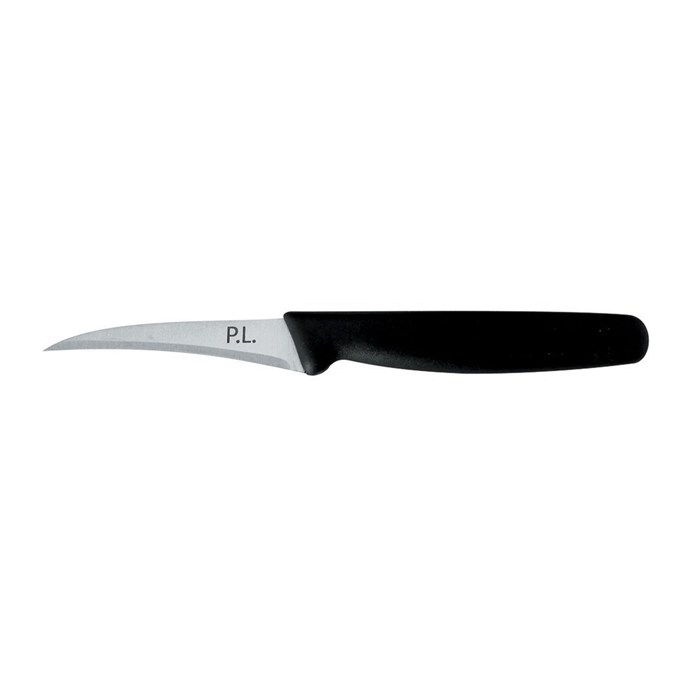 Нож для карвинга Pro-Line 8 см, ручка пластиковая черная, P.L. Proff Cuisine 12990 - фото 6240
