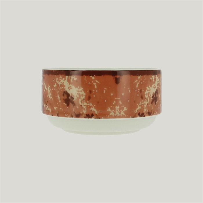 Салатник RAK Porcelain Peppery круглый штабелируемый 480 мл, d 12 см, красный цвет 1645 - фото 634