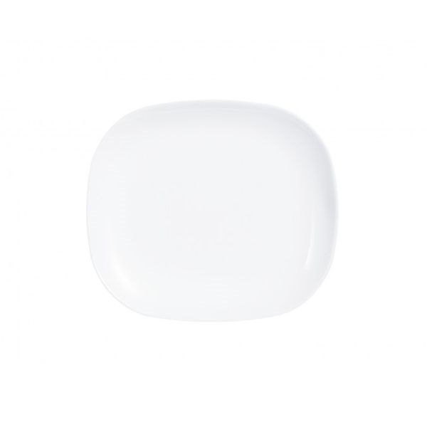 Блюдо для закусок Luminarc 21,5*19 см, стеклокерамика, белый цвет, ARC, Франция (/6/) 13417 - фото 6520