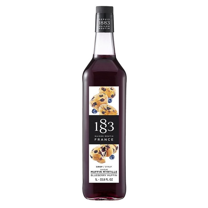 Сироп 1883 Maison Routin Черничный маффин (Blueberry Muffin), 1 л, стекло 750 - фото 66