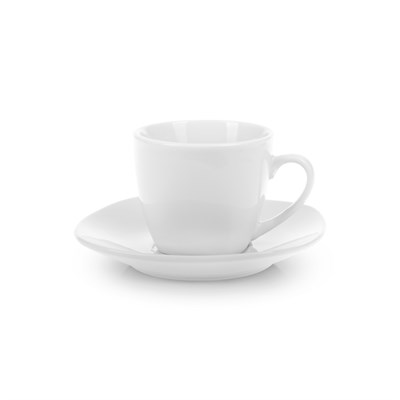 Кофейная пара с квадратным блюдцем «Collage» 80 мл фк450