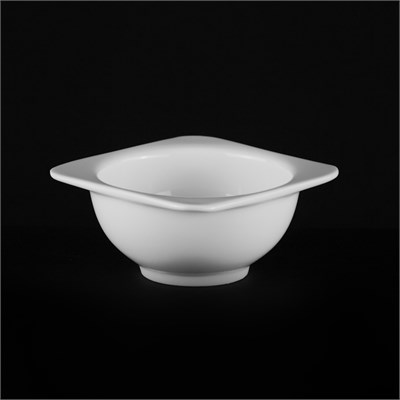 САЛАТНИК квадратный с бортами 4,5'' 115мм 180мл Chan Wave Quadro" [ivory LQ-Q923]" фк0372