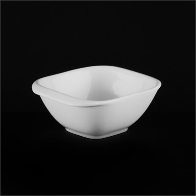 САЛАТНИК квадратный с 2 бортами 4,5'' 115мм 200мл Chan Wave Quadro" [ivory LQ-QB0101A]" фк0371