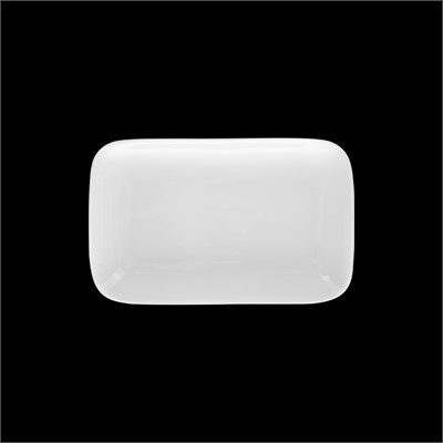 БЛЮДО прямоугольное 4,5'' 110мм Chan Wave Quadro" [ivory LQ-Q336]" фк0304