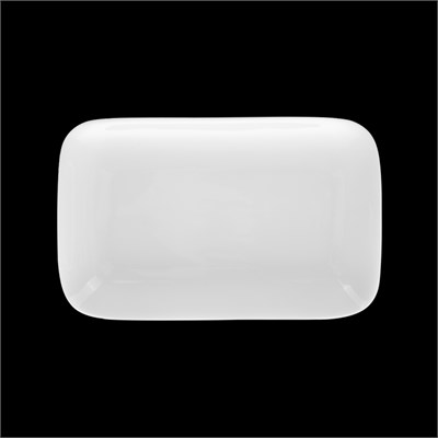 БЛЮДО прямоугольное 10'' 230мм Chan Wave Quadro" [ivory LQ-Q163]" фк0119