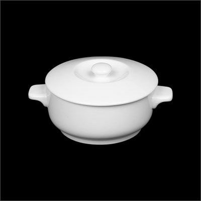 Горшочек с крышкой «Corone Cottura» 450 мл [ivory LQ-Q3001] фк0111