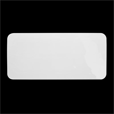 Блюдо прямоугольное 14''х 6,5'' 360х165мм плоское Chan Wave Quadro" [ivory LQ-QD0341C]" фк0254