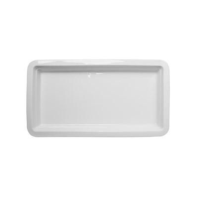 Гастроемкость керамическая 322х168х30 мм «Corone Cottura» белая [LQ-QK15077] фк093