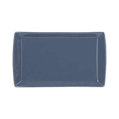 Блюдо прямоугольное «Corone» 352х230 мм синее [LQ-SK0033-P014] фк983/4