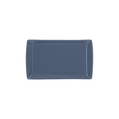 Блюдо прямоугольное «Corone» 200х115 мм синее [LQ-SK0031-P014] фк981/4