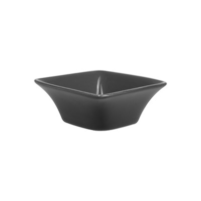 Блюдце для соуса квадратное «Corone» 70 мл черное [LQ-SK00024-K] фк021/1