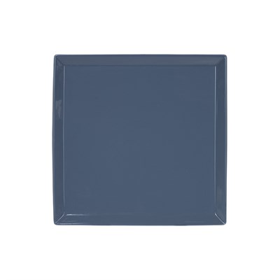 Тарелка квадратная «Corone» 200 мм синяя [LQ-SK0058-P014] фк661/4